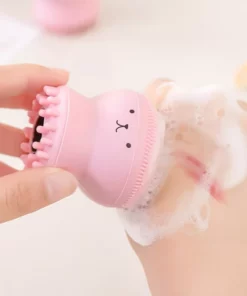 Octopus Shaped Silicone Face Cleanser