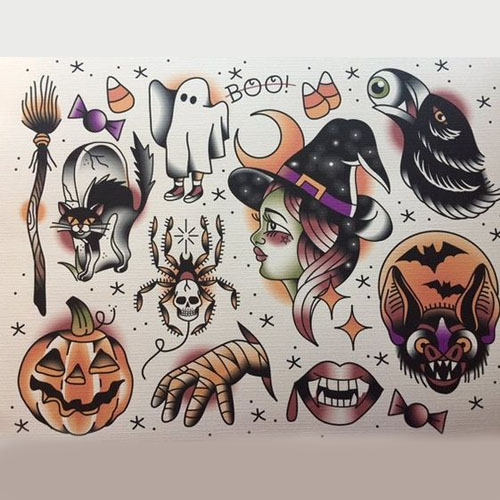 Halloween Tattoos