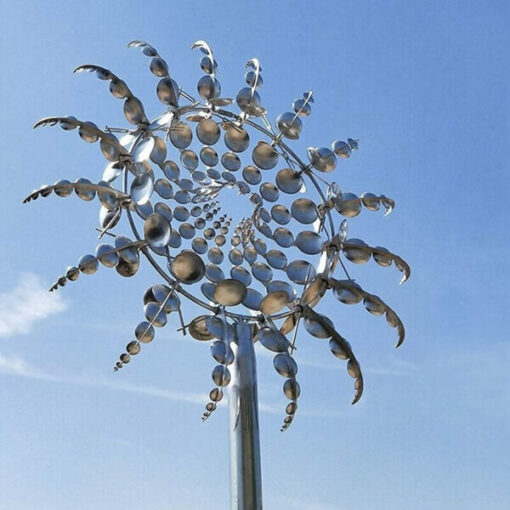 Unique and Magical Metal Windmill