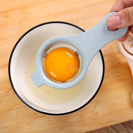 Wheat Straw Handheld Egg Yolk Separator Tool