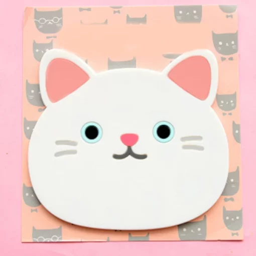 Cat Shaped Tea Coaster Cup Mat