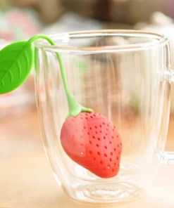 strawberry silicone tea infuser