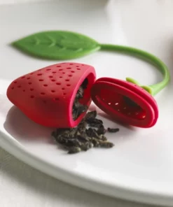 strawberry silicone tea infuser