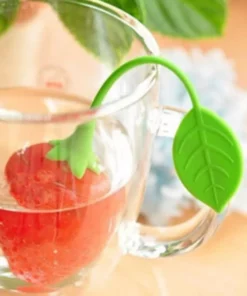 strawberry silicone tea infuser