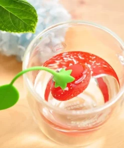 strawberry silicone tea infuser