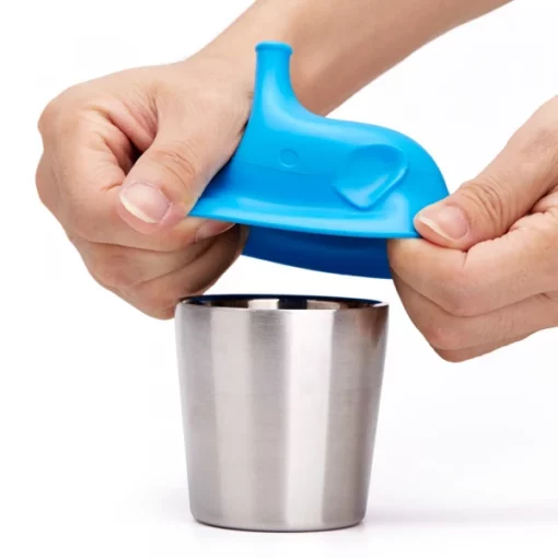 Spill-Proof Elephant Sippy Cup Lids