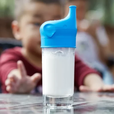 Spill-Proof Elephant Sippy Cup Lids