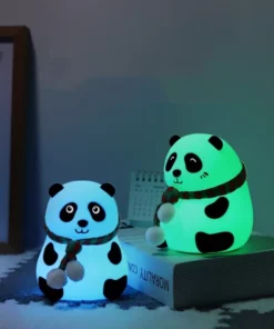 7 Color Baby Panda Night Light