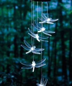 Solar Dragonfly Wind Chime