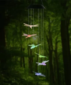 Solar Dragonfly Wind Chime