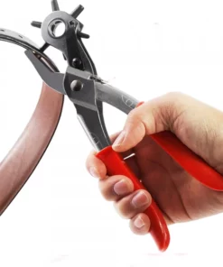 6 Diameter Revolving Leather Hole Punch Plier Tool