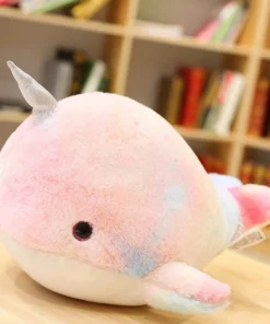 Cute Rainbow Narwhals Plush