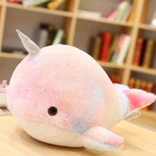 Cute Rainbow Narwhals Plush