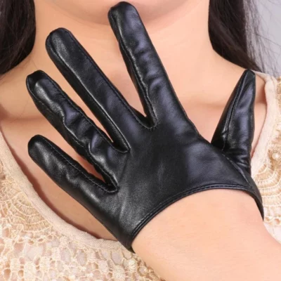 Fashionable Women's Half Palm Gloves