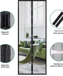 Magnetic Door Net Screen