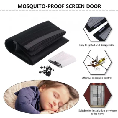 Magnetic Door Net Screen