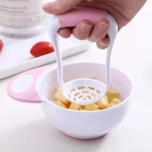 Food Masher Bowl Set for Baby Food