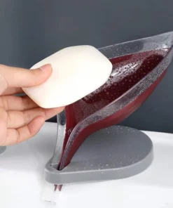 Self Draining Leaf Shape Soap Dish