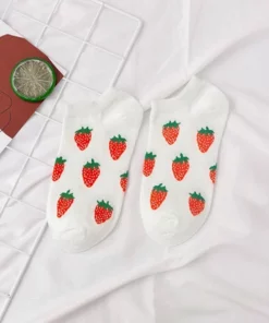 Cute Strawberry Socks