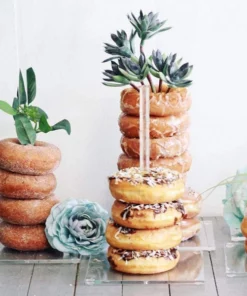 Ring Donut Holder Stand For Fancy Serving