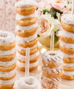 Ring Donut Holder Stand For Fancy Serving