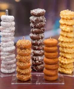 Ring Donut Holder Stand For Fancy Serving