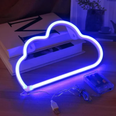 Cloud Neon Light Sign For Luxury Décor Vibes