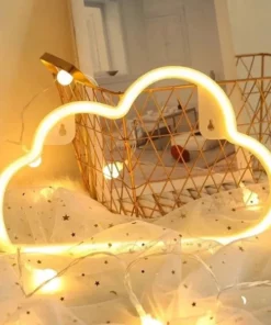 Cloud Neon Light Sign For Luxury Décor Vibes