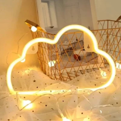 Cloud Neon Light Sign For Luxury Décor Vibes