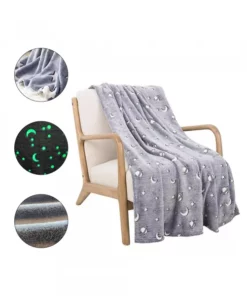 Super Soft & Plush Magic Glow In The Dark Blanket