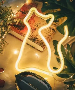 Cute Cat Neon Light Sign