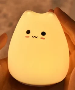 Color-Changing Cat Night Light Lamp