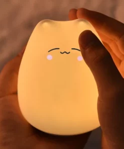 Color-Changing Cat Night Light Lamp