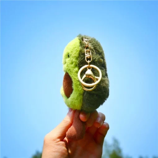 Cute Avocado Keychain Plush