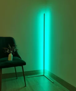 Color-Changing LED RGB Floor Lamp With Wireless Control