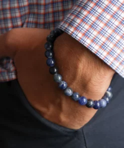 Healing Sodalite Bracelet Stone Jewelry