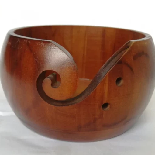 Wooden Yarn Bowl