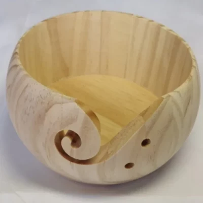 Wooden Yarn Bowl