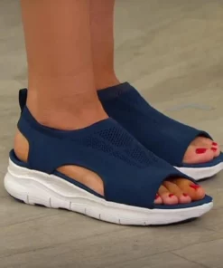 Stretch Orthotic Slide Sandals