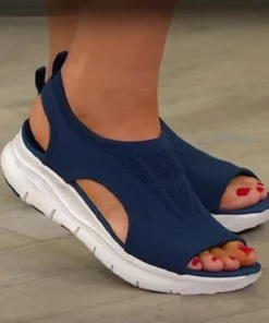 Stretch Orthotic Slide Sandals