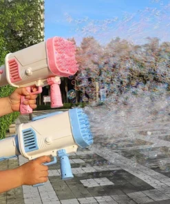 Rocket Boom Bubble Gun