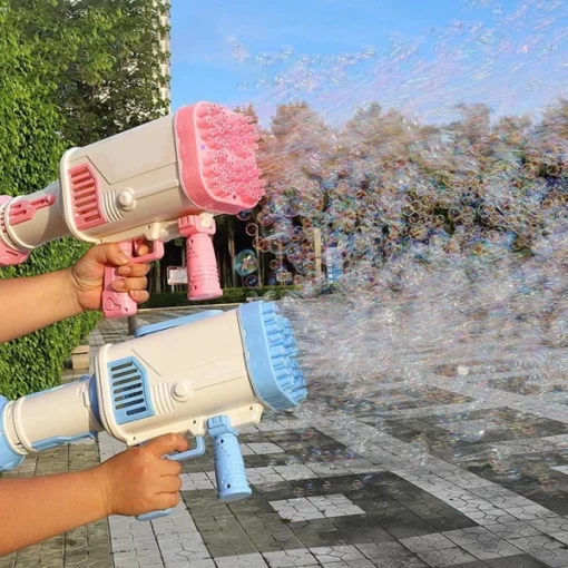 Rocket Boom Bubble Gun