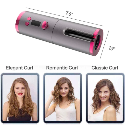 Cordless Auto-Rotating Ceramic Hair Curler