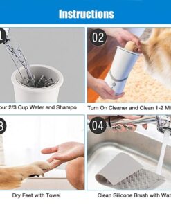 Chargeable Electric Pet Foot Cleaner