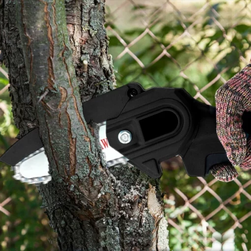 Multi-Use Rechargeable Handheld Mini Chainsaw For Wood Cutting