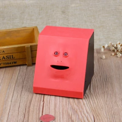 Face-Shaped Coin Saving Box