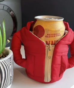 Zipper Jacket for Keeping Beverage Cool