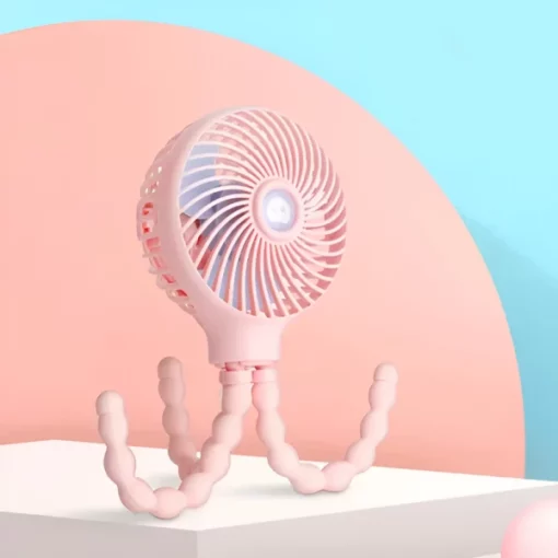 Twist & Mount Mini Octopus Fan