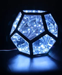 Color-Changing Infinite Dodecahedron Light