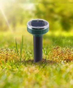 Solar Powered Mole Repeller